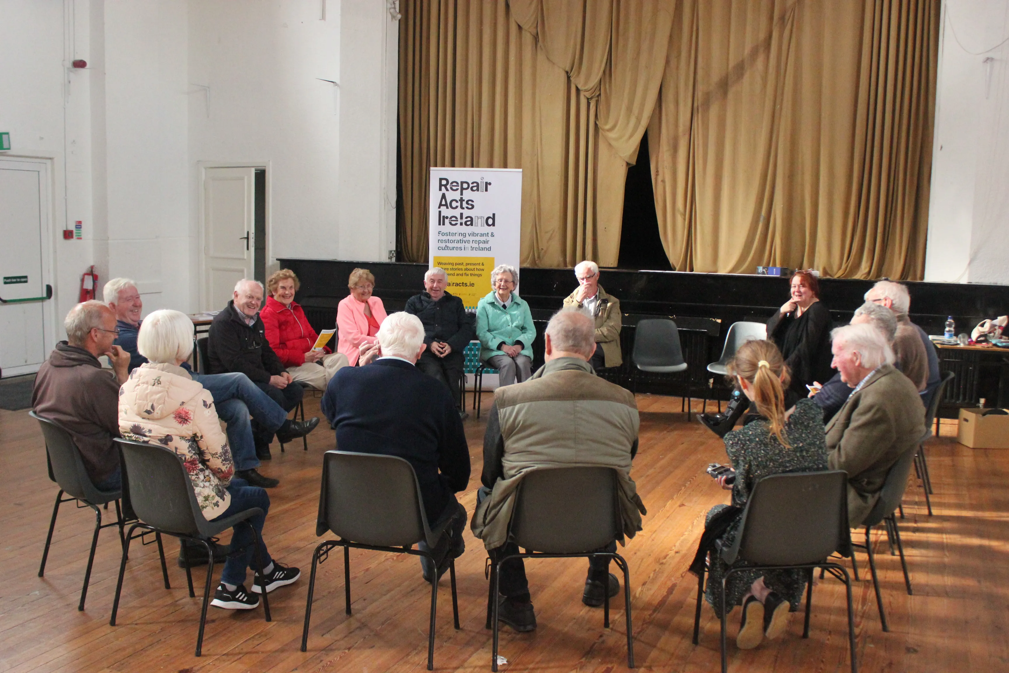 Repair Acts, Storytelling and Declaration Workshop with Orla Mc Govern, Kilbeggan, Westmeath, May 2022.